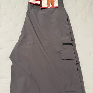Men's Gray Cargo Pants - Durable Utility Style